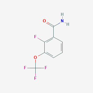 2-Fluoro-3-(trifluoromethoxy)benzamide