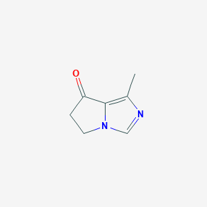 1-Methyl-5H-pyrrolo[1,2-c]imidazol-7(6H)-one