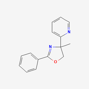 4-Methyl-2-phenyl-4-(pyridin-2-yl)-4,5-dihydrooxazole