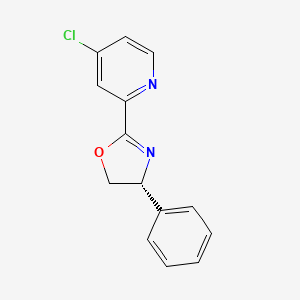 (R)-2-(4-Chloropyridin-2-yl)-4-phenyl-4,5-dihydrooxazole