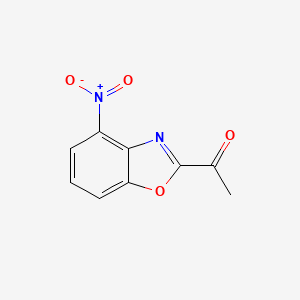 1-(4-Nitrobenzo[d]oxazol-2-yl)ethanone