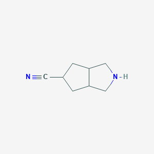 Octahydrocyclopenta[c]pyrrole-5-carbonitrile