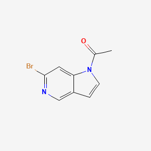 1-(6-Bromo-1H-pyrrolo[3,2-c]pyridin-1-yl)ethanone