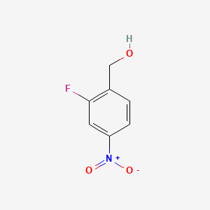 molecular formula C7H6FNO3 B1287130 (2-Fluoro-4-nitrophenyl)methanol CAS No. 660432-43-9