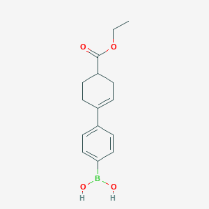 4-[4-(Ethoxycarbonyl)cyclohex-1-en-1-yl]benzeneboronic acid