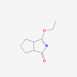 3-Ethoxy-4,5,6,6a-tetrahydrocyclopenta[c]pyrrol-1(3aH)-one