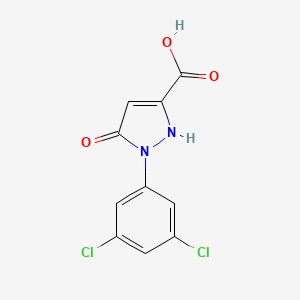 1-(3,5-Dichlorophenyl)-5-hydroxy-1h-pyrazole-3-carboxylic acid