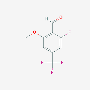 2-Fluoro-6-methoxy-4-(trifluoromethyl)benzaldehyde