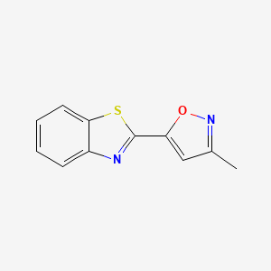 5-(Benzo[d]thiazol-2-yl)-3-methylisoxazole