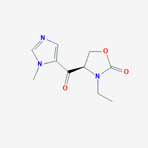 (R)-3-Ethyl-4-(1-methyl-1H-imidazole-5-carbonyl)oxazolidin-2-one