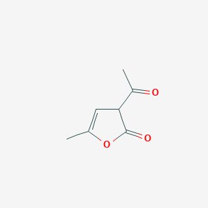 3-Acetyl-5-methylfuran-2(3H)-one