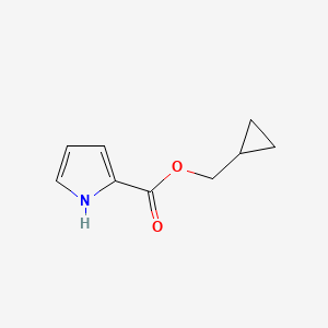 Cyclopropylmethyl 1H-pyrrole-2-carboxylate