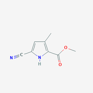 methyl 5-cyano-3-methyl-1H-pyrrole-2-carboxylate