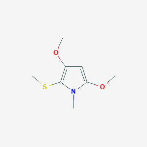 3,5-Dimethoxy-1-methyl-2-(methylthio)-1H-pyrrole