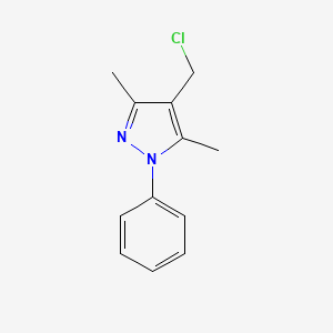 4-(Chloromethyl)-3,5-dimethyl-1-phenyl-1H-pyrazole