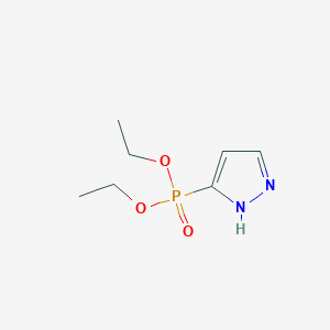 Diethyl 1H-pyrazol-3-ylphosphonate