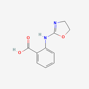 2-((4,5-Dihydrooxazol-2-yl)amino)benzoic acid