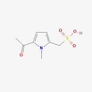 (5-Acetyl-1-methyl-1H-pyrrol-2-yl)methanesulfonic acid