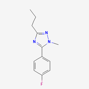 5-(4-Fluorophenyl)-1-methyl-3-propyl-1H-1,2,4-triazole