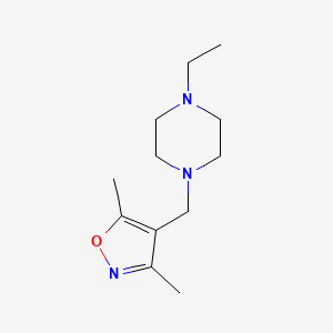 4-((4-Ethylpiperazin-1-yl)methyl)-3,5-dimethylisoxazole