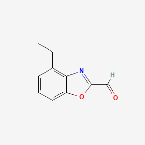 4-Ethylbenzo[d]oxazole-2-carbaldehyde