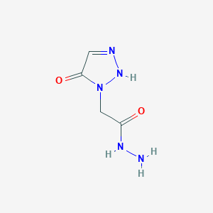 2-(5-Hydroxy-1H-1,2,3-triazol-1-yl)acetohydrazide