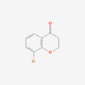 molecular formula C9H7BrO2 B1287176 8-溴色满-4-酮 CAS No. 204377-88-8