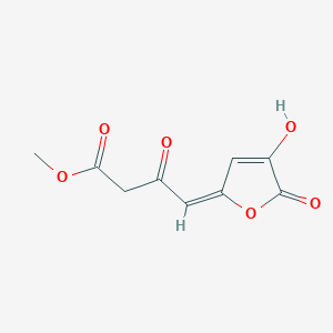 (E)-Methyl 4-(4-hydroxy-5-oxofuran-2(5H)-ylidene)-3-oxobutanoate