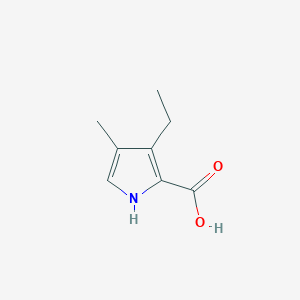 3-Ethyl-4-methyl-1H-pyrrole-2-carboxylic acid