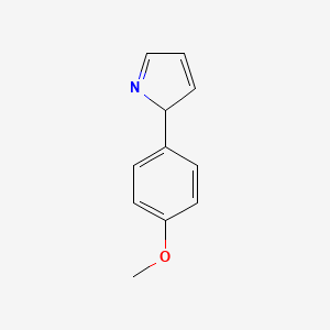 2-(4-methoxyphenyl)-2H-pyrrole