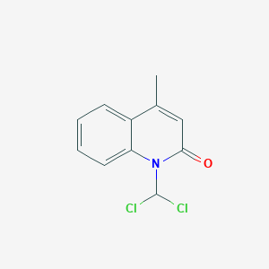 1-(Dichloromethyl)-4-methylquinolin-2(1H)-one