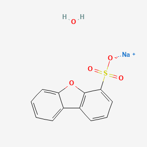 4-Dibenzofuransulfonic acid, sodium salt, hydrate