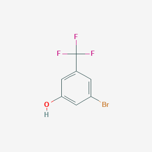 molecular formula C7H4BrF3O B1287191 3-溴-5-(三氟甲基)酚 CAS No. 1025718-84-6