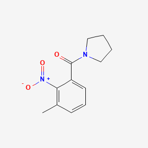 (3-Methyl-2-nitrophenyl)(pyrrolidin-1-yl)methanone