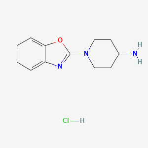 1-(Benzo[d]oxazol-2-yl)piperidin-4-amine hydrochloride