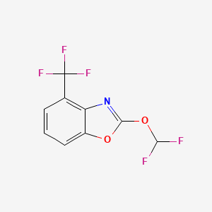 2-(Difluoromethoxy)-4-(trifluoromethyl)benzo[d]oxazole