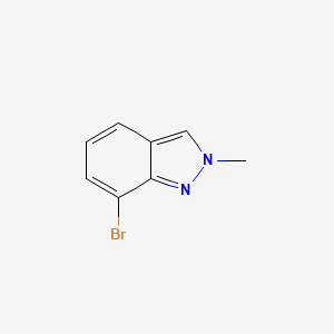 molecular formula C8H7BrN2 B1287201 7-Bromo-2-methyl-2H-indazole CAS No. 701910-14-7