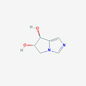 (6S,7R)-6,7-Dihydro-5H-pyrrolo[1,2-c]imidazole-6,7-diol