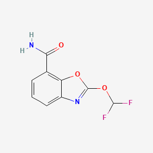 2-(Difluoromethoxy)benzo[d]oxazole-7-carboxamide