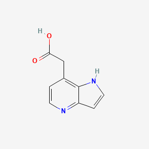 1h-Pyrrolo[3,2-b]pyridine-7-acetic acid