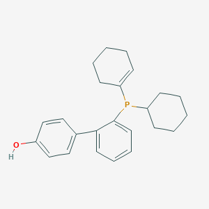 2'-(Cyclohex-1-en-1-yl(cyclohexyl)phosphino)-[1,1'-biphenyl]-4-ol