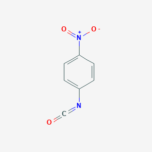 molecular formula C7H4N2O3 B128723 4-硝基苯异氰酸酯 CAS No. 100-28-7
