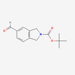 tert-Butyl 5-formylisoindoline-2-carboxylate