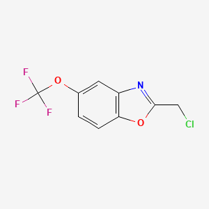 2-(Chloromethyl)-5-(trifluoromethoxy)benzo[d]oxazole