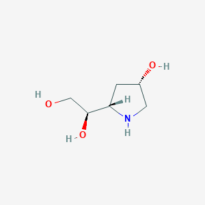 (R)-1-((2S,4S)-4-Hydroxypyrrolidin-2-yl)ethane-1,2-diol