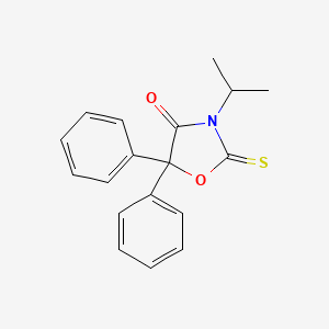 3-Isopropyl-5,5-diphenyl-2-thioxooxazolidin-4-one