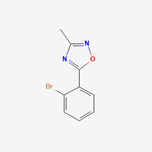 5-(2-Bromophenyl)-3-methyl-1,2,4-oxadiazole