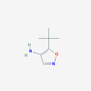 5-tert-Butyl-1,2-oxazol-4-amine