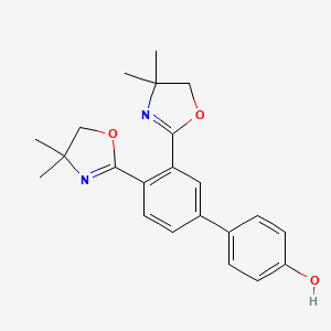 3',4'-Bis(4,4-dimethyl-4,5-dihydrooxazol-2-yl)-[1,1'-biphenyl]-4-ol