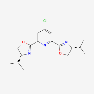 (4R,4'R)-2,2'-(4-Chloropyridine-2,6-diyl)bis(4-isopropyl-4,5-dihydrooxazole)